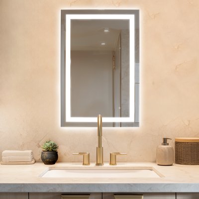 Audrey 36″ x 24″ Wall-mounted LED Mirror