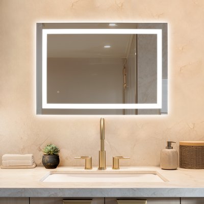 Audrey 40″ x 28″ Wall-mounted LED Mirror (MR-4028D-AUD)