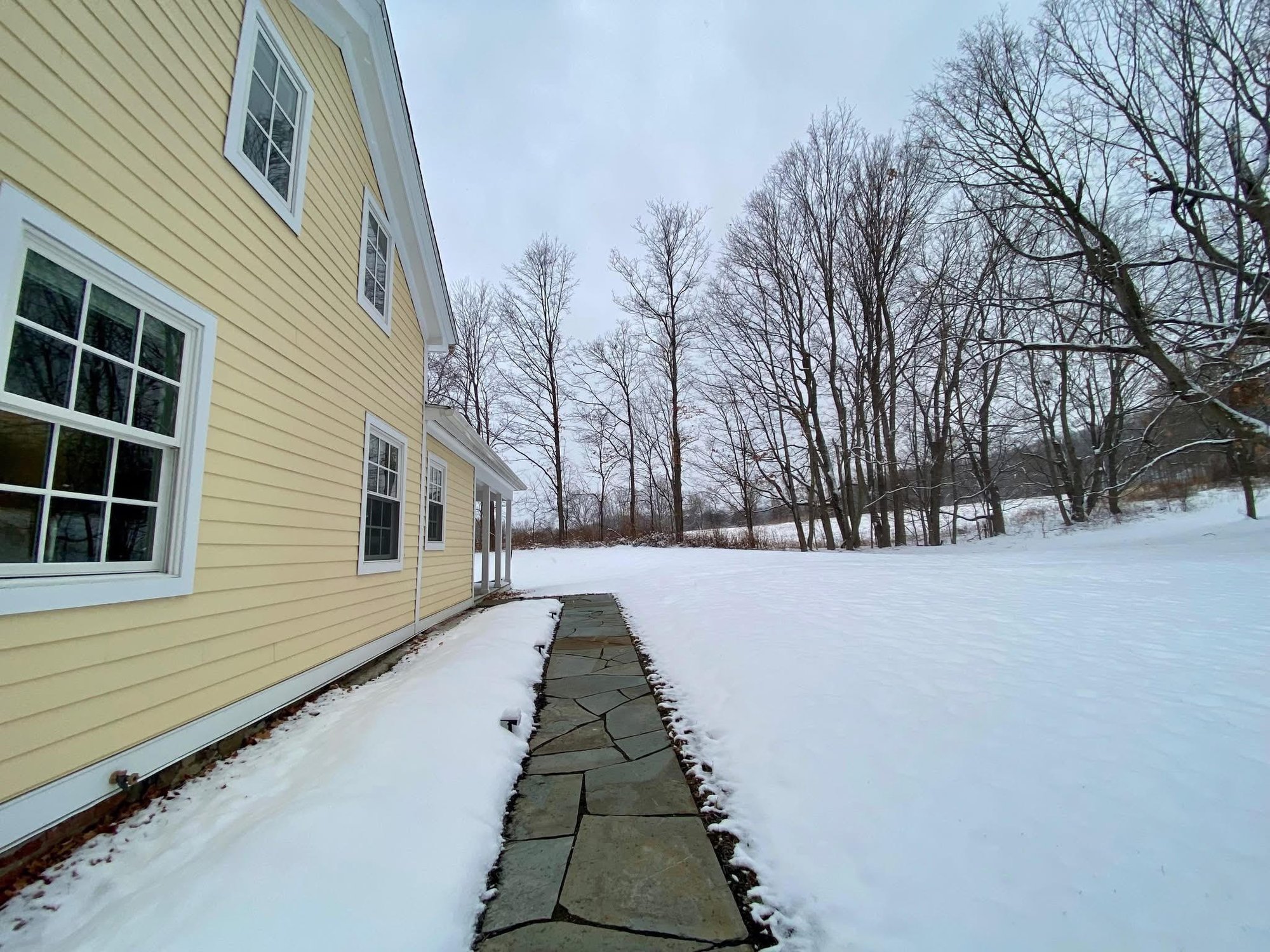 Clear, Safe, and Luxurious: Snow-Free Paver Walkway in Chatham, NY