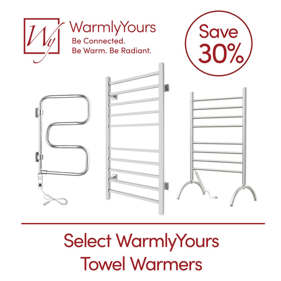 Towel Warmer 30% Off Sale
