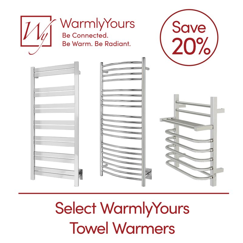 Towel Warmer 20% Off Sale