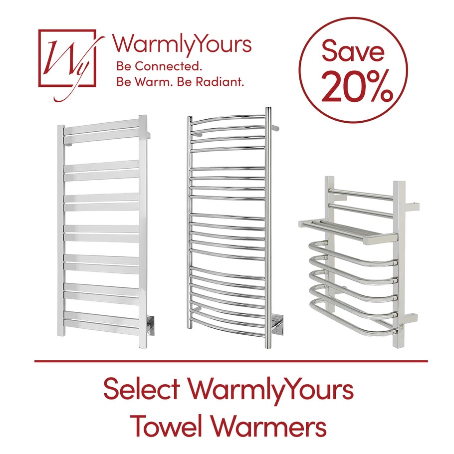Towel Warmer 20% Off Sale