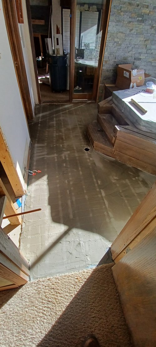 Wellman Luxury master bath remodel after efh install