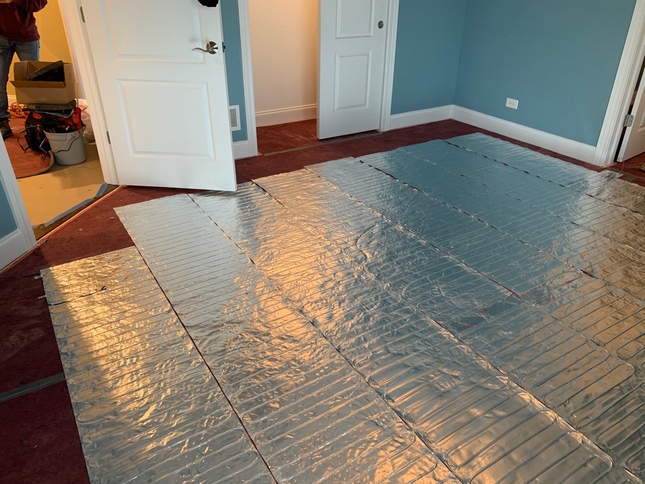 Step into Ultimate Coziness: A Heated Carpet Project in Palos Heights, IL