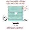 TempZone Shower Floor Mat 32x32 center drain