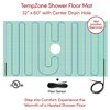 TempZone Shower Floor Mat 32x60  center drain