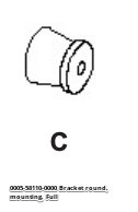 Bracket, Round, Mounting, Full