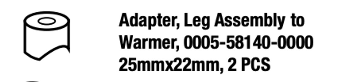 Barcelona Adapter Leg Assembly to Warmer
