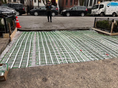 Urbane Home Heated Driveway Apron in Chicago (2)