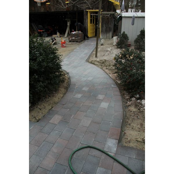 Heated Paver Walkway After