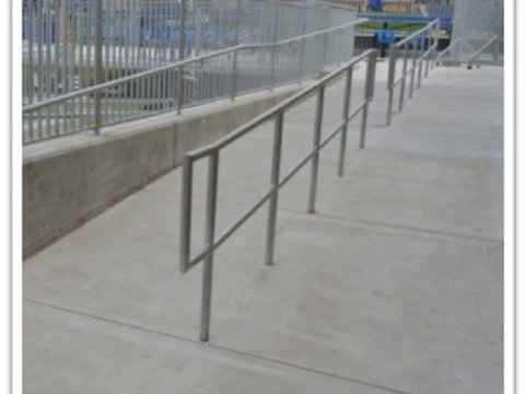 Accessibility Ramp Step 3: Handrail preparation