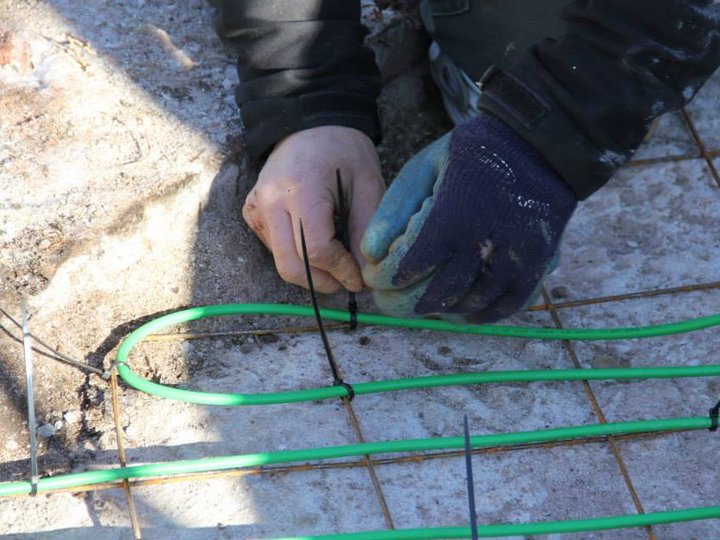 Step 2: Laying out cables