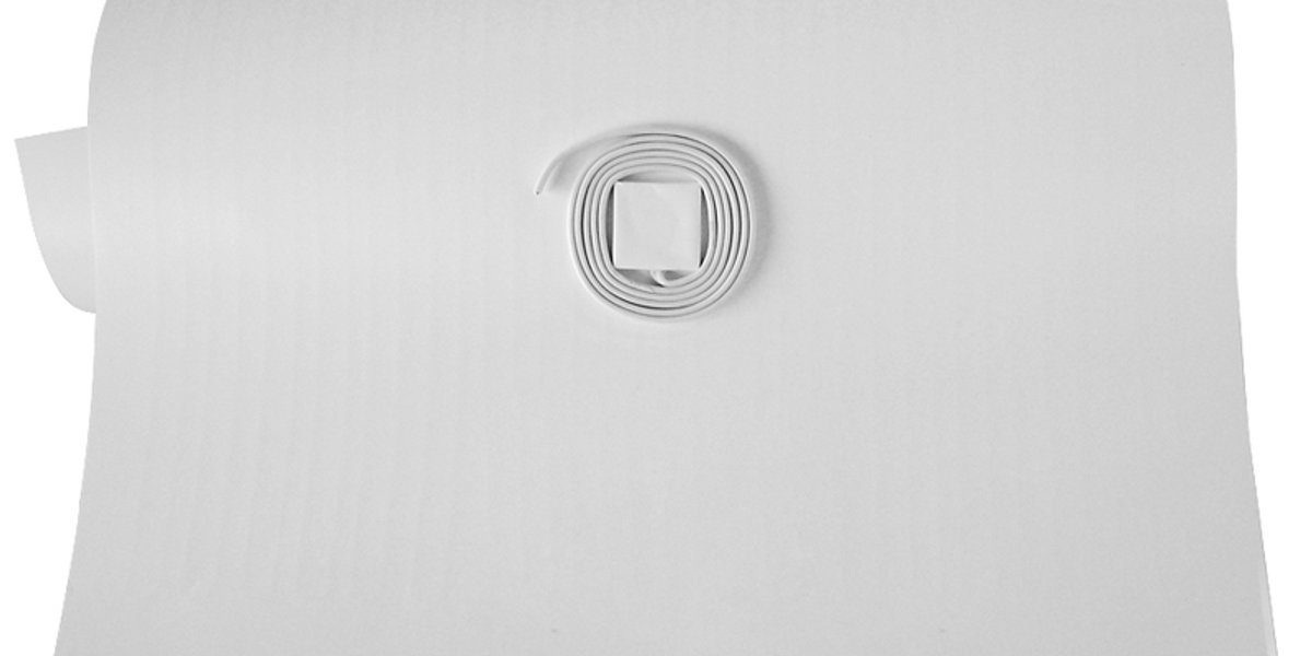 Additional mirror defogger, standard size 15" rectangular LED-MIRROR_DEFOGGER