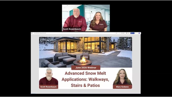 Advanced Snow Melt Applications: Walkways, Stairs & Patios