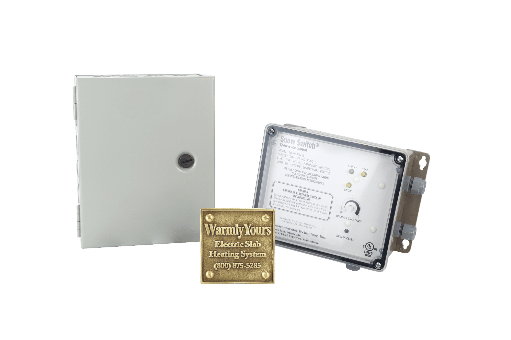 Advanced snow melting system control by WarmlyYours