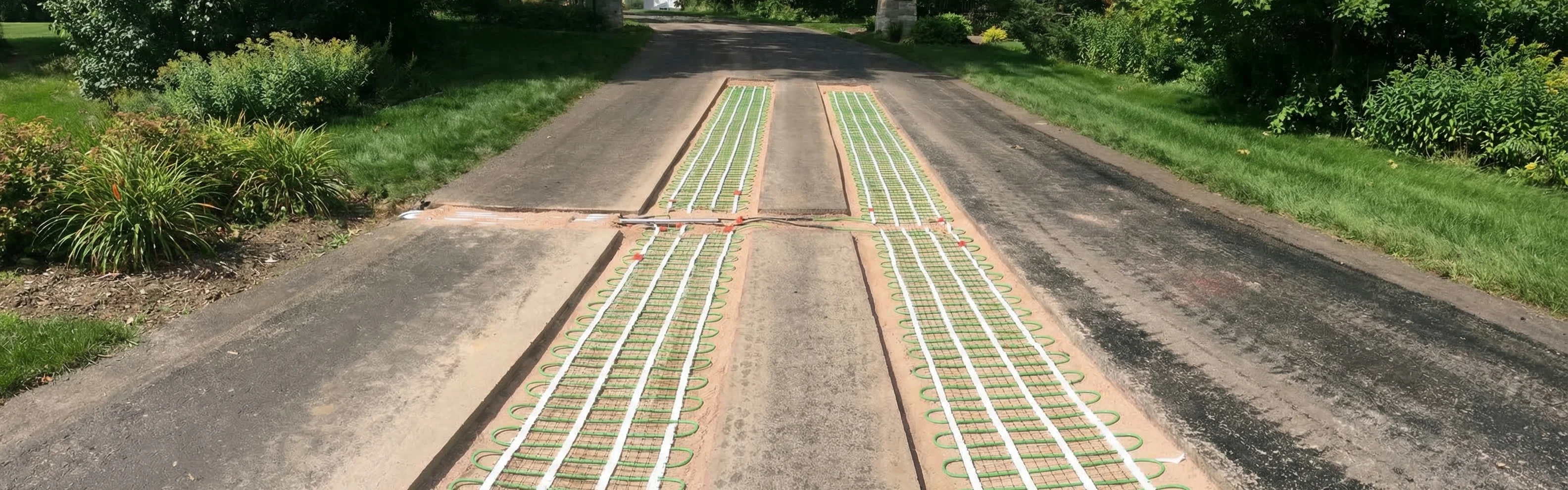 Retrofit Snow Melting for Existing Concrete & Asphalt