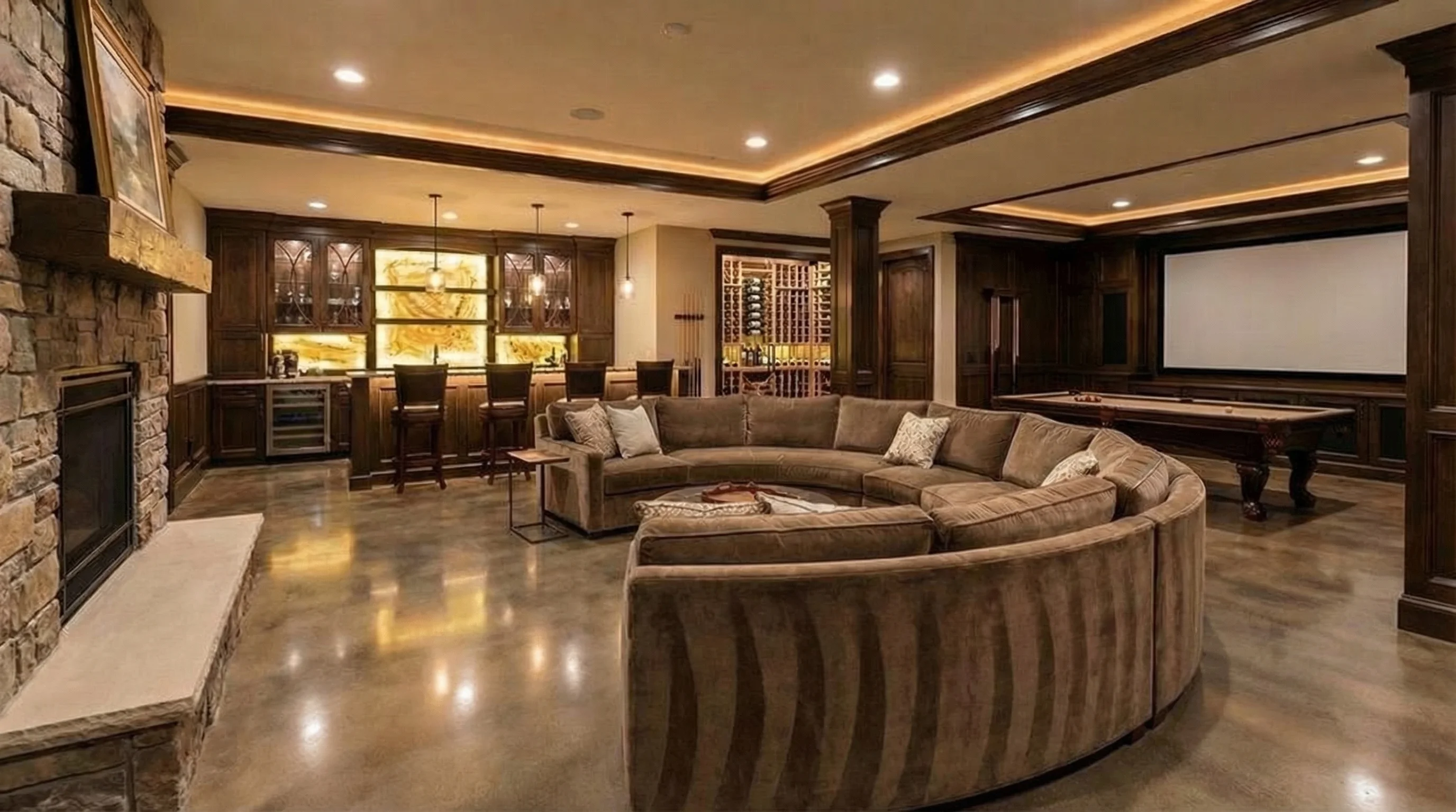 Heated Basement Floors
