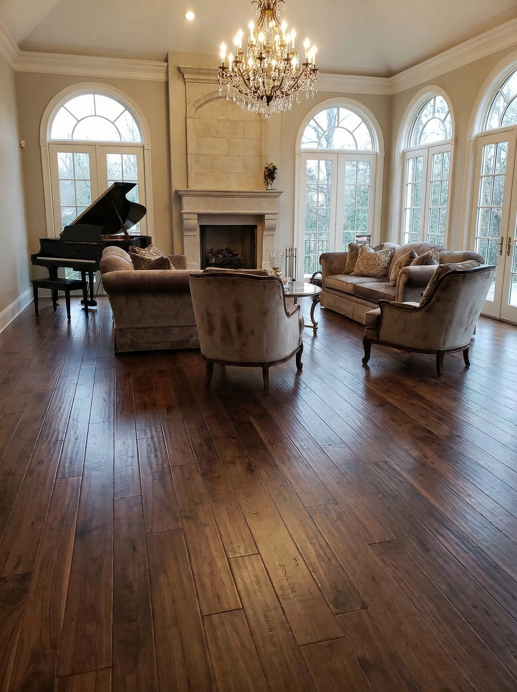 Heated Hardwood Floors
