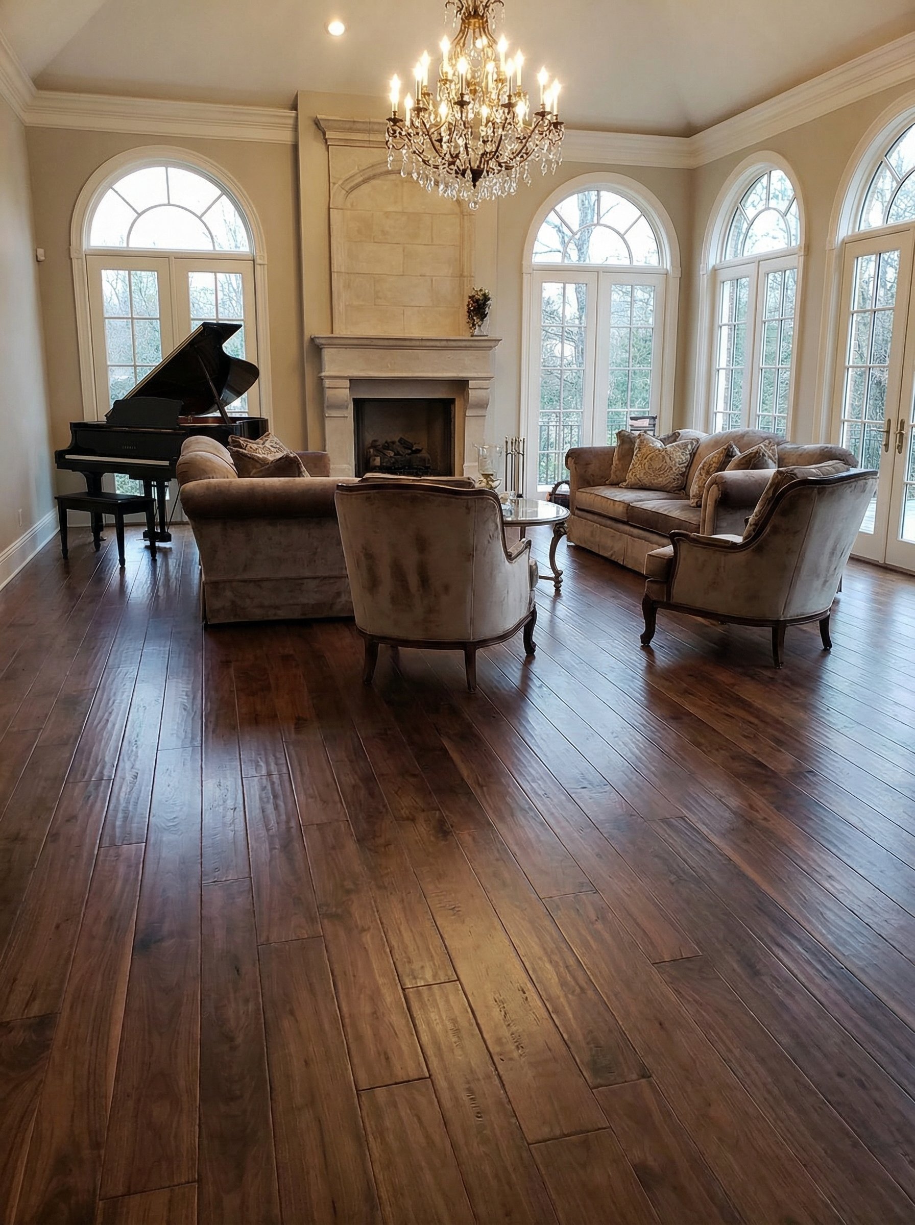 Heated Hardwood Floors