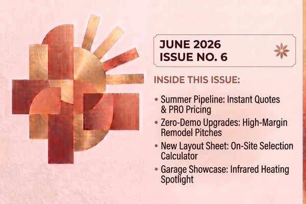 2026 June Radiant PRO Newsletter Summer Remodel and Heating Guide