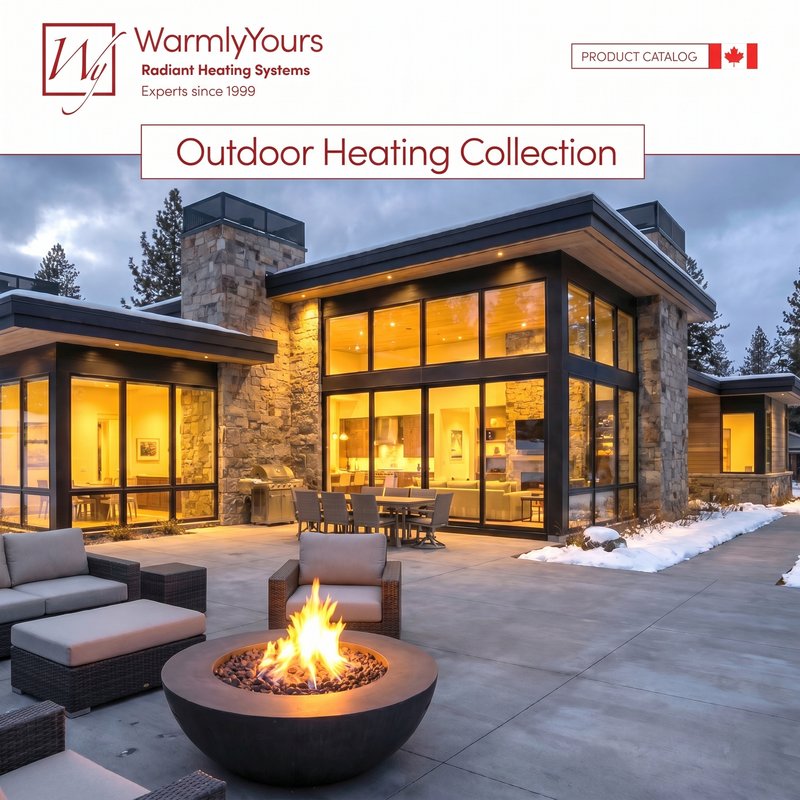 WarmlyYours Outdoor Heating Catalog Canada (English)