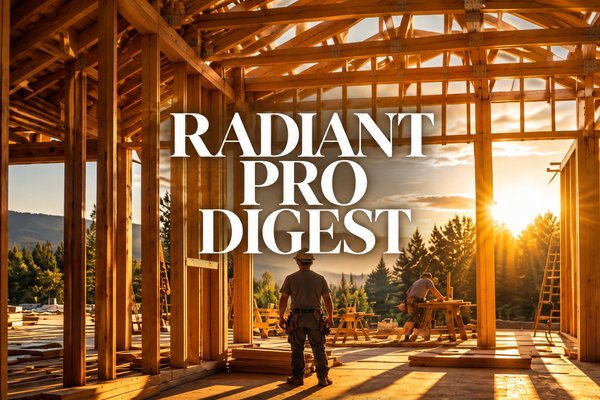 Radiant Floor Heating System Installation In Modern Home Interior