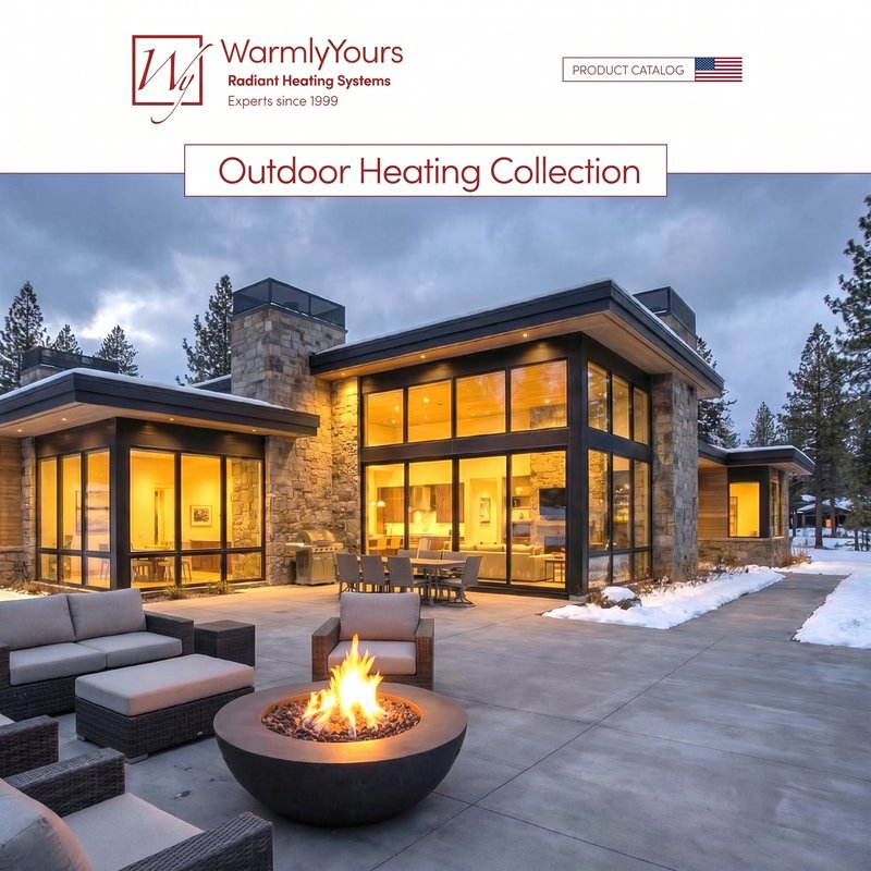 WarmlyYours Outdoor Heating Catalog USA (English)