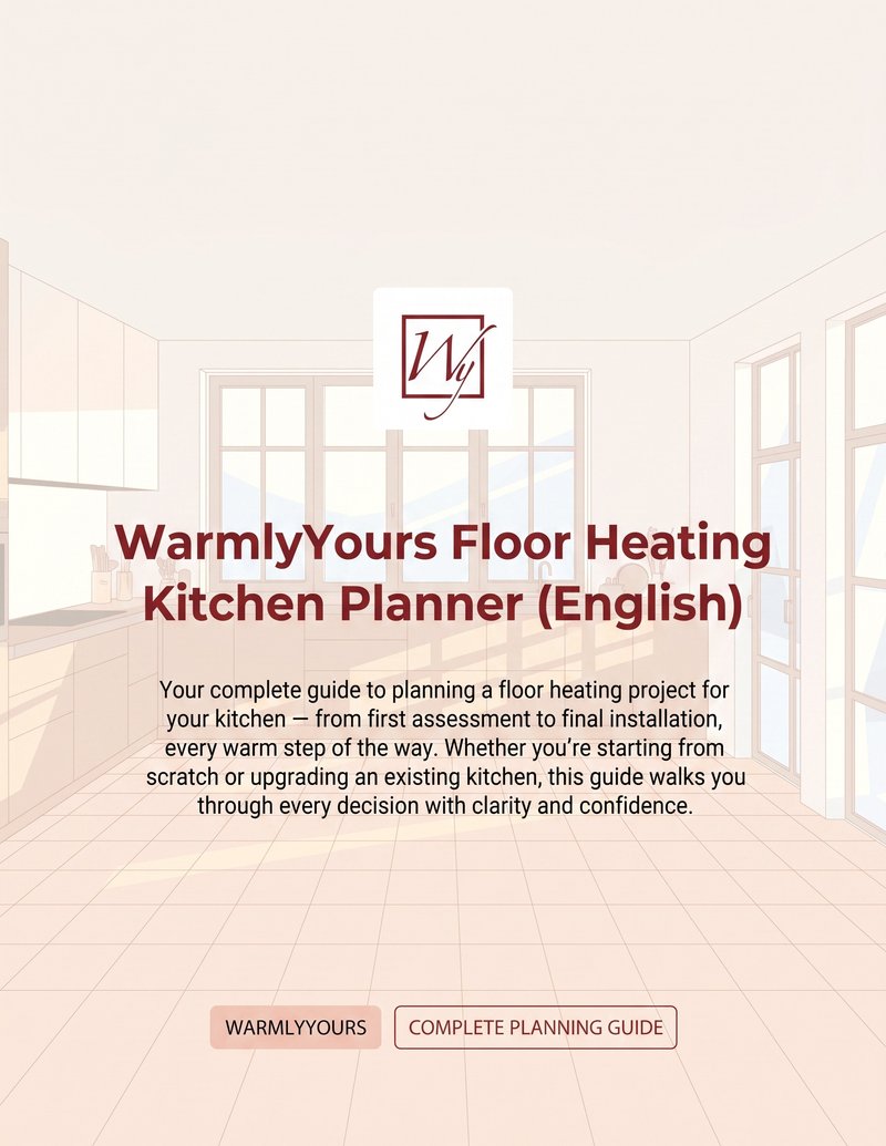 WarmlyYours Floor Heating Kitchen Planner (English)