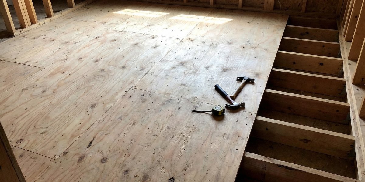 Radiant Heat Tubing Installation on Wood Subfloor