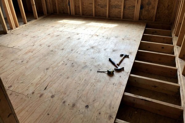 Radiant Heat Tubing Installation on Wood Subfloor