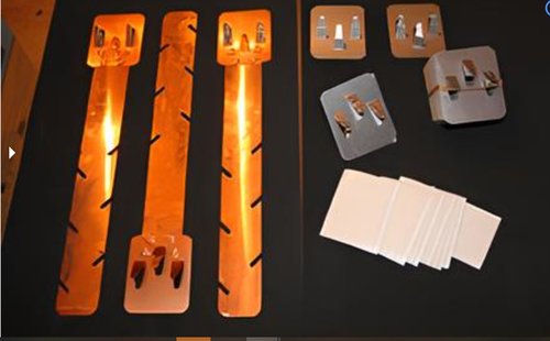 Alluminium and copper clips