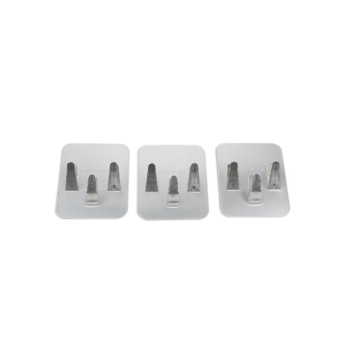 Aluminum 3-prong roof clip (25 per pkg) ET-CL-AL-P25
