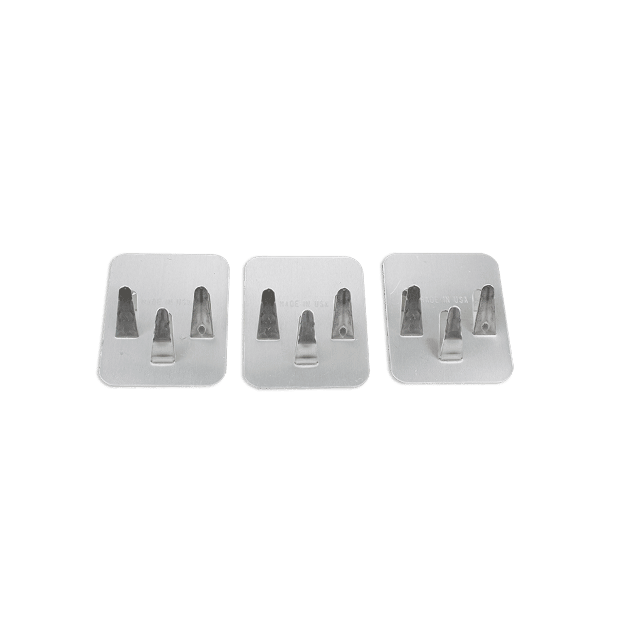 Aluminum 3-prong roof clip (25 per pkg) ET-CL-AL-P25