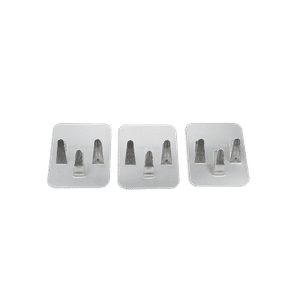 Aluminum 3-prong roof clip (25 per pkg) ET-CL-AL-P25
