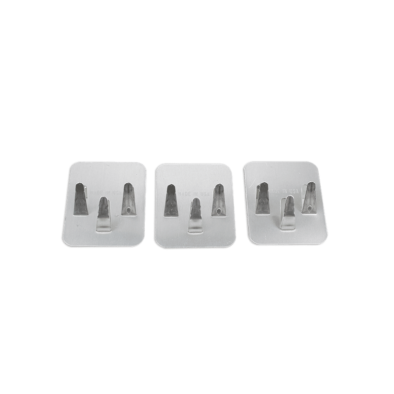 Aluminum 3-prong roof clip (25 per pkg) ET-CL-AL-P25
