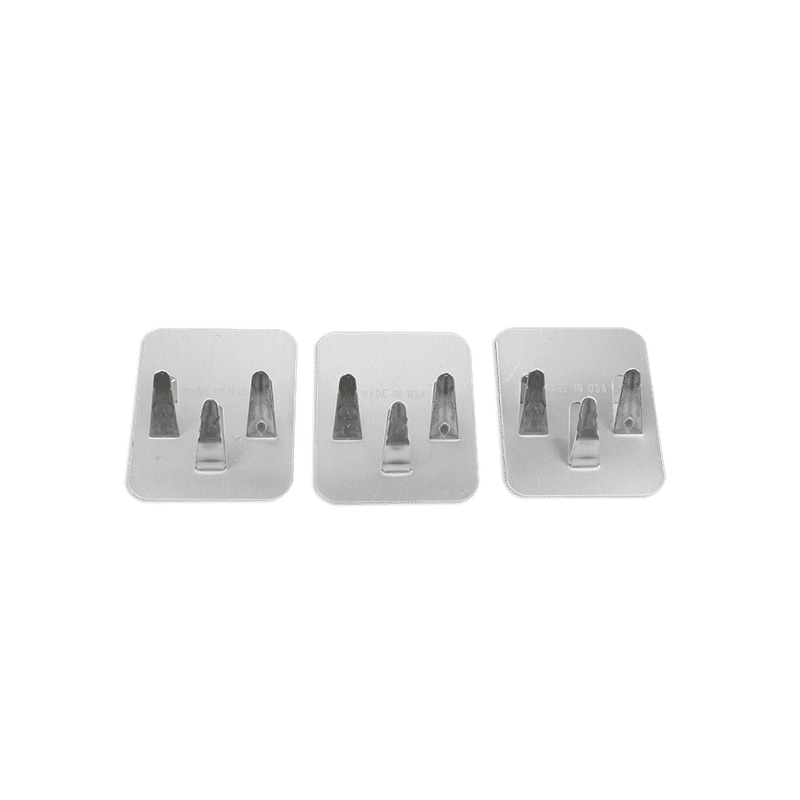 Aluminum 3-prong roof clip (25 per pkg) ET-CL-AL-P25