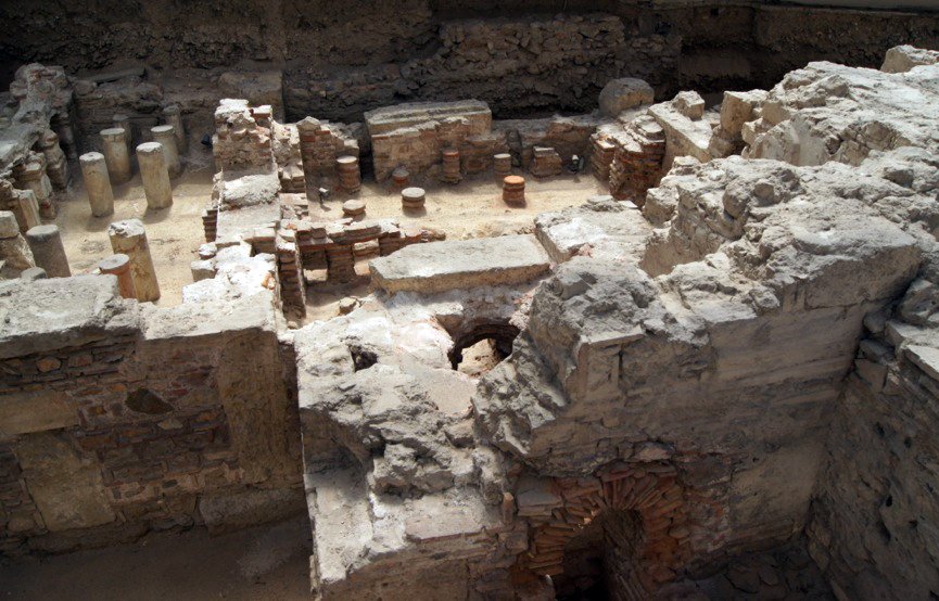 Ancient Roman Hypocaust System