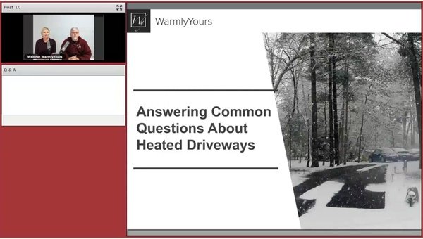 Answering Common Questions About Heated Driveways