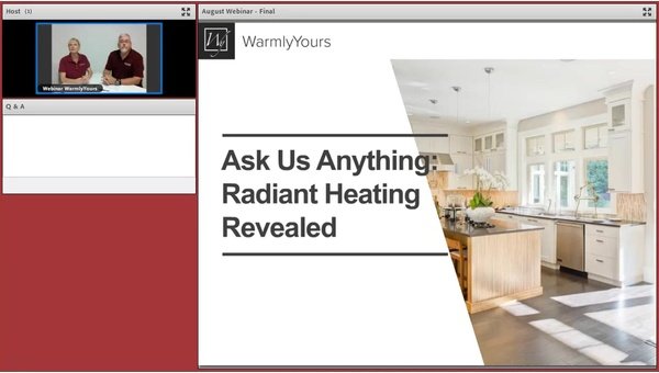 Ask Us Anything - Radiant Heating Revealed