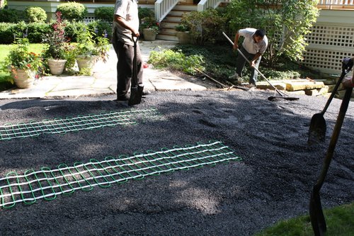 Snow melt installation for asphalt driveway in zion illinois 14