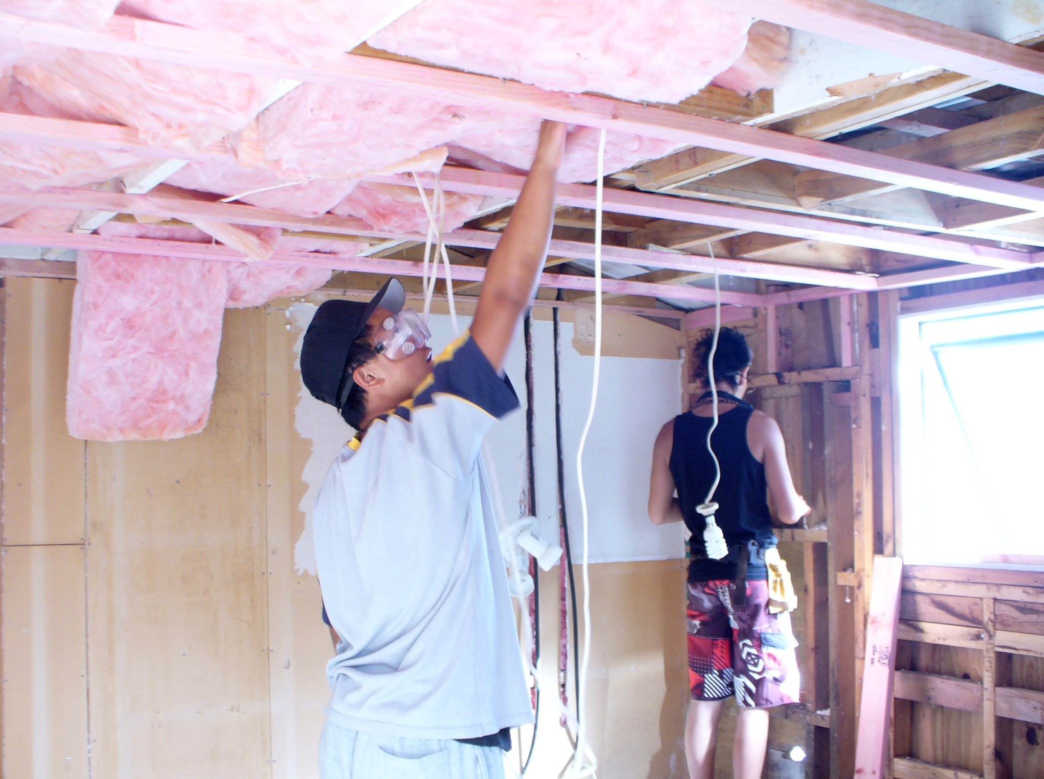 Attic insulation