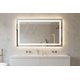 Audrey 40x28 LED Bathroom Mirror with Backlit Lighting