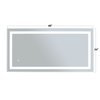 Audrey 48x24 LED Mirror LIGHT ON
