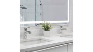 Audrey 48x24 40x28 LED Mirror CLOSE UP