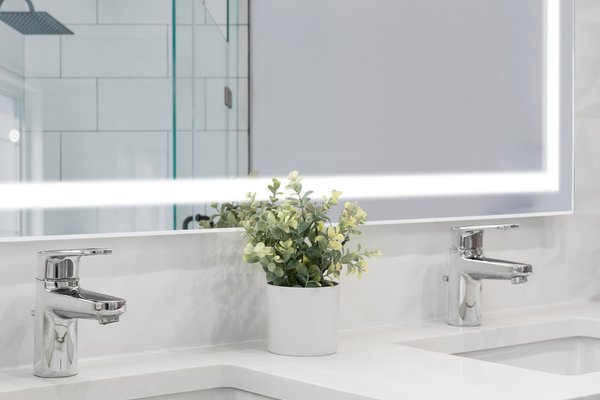 Audrey 48x24 40x28 LED Mirror CLOSE UP