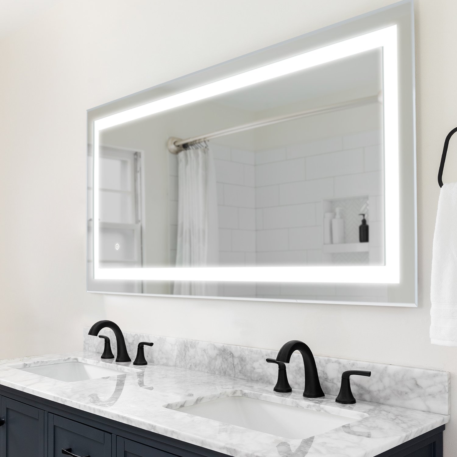 WarmlyYours LED mirror collection Audrey Marilyn Ingrid Judy