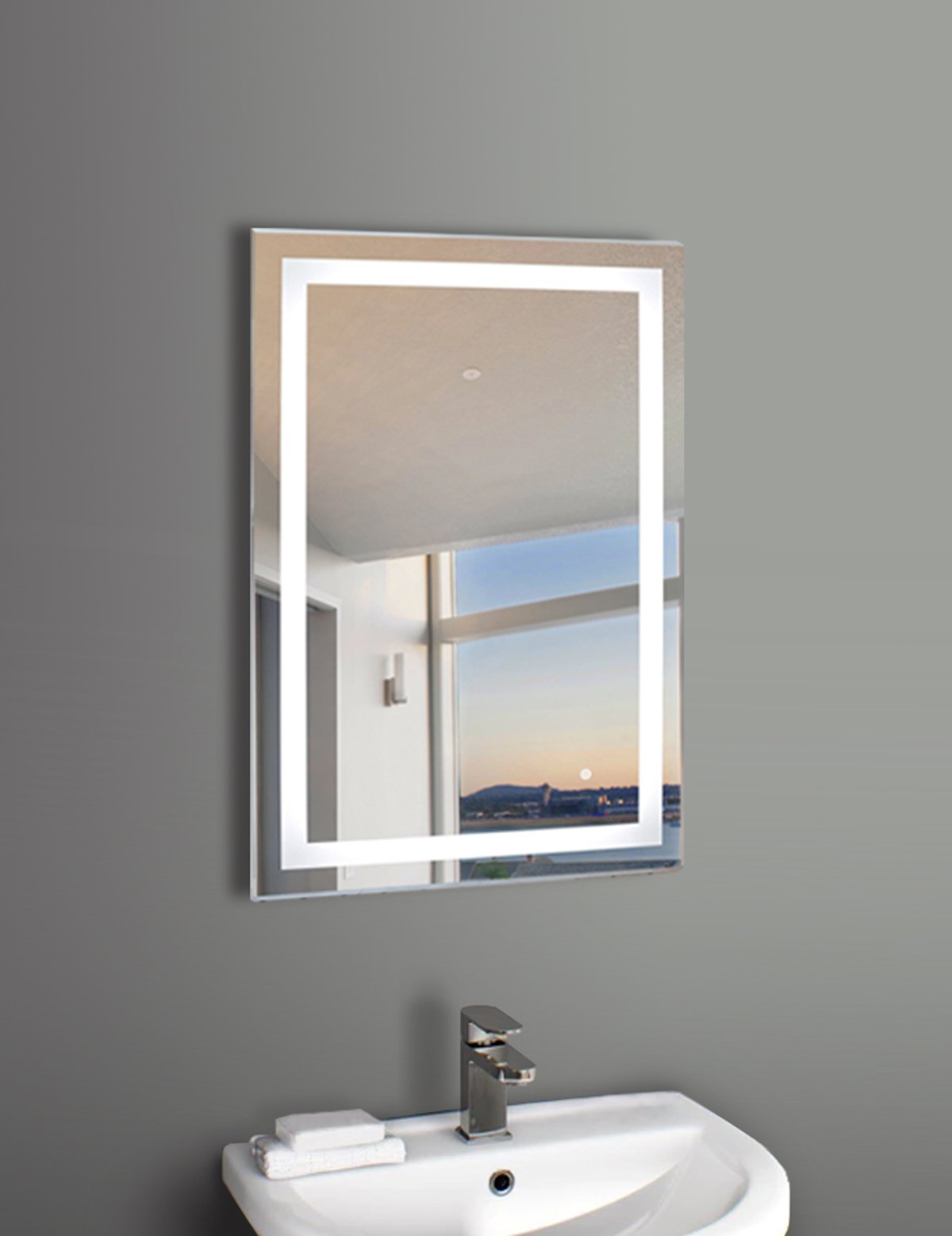 Audrey Marquee Series LED Mirror Lifestyle MR-3624D-AUD