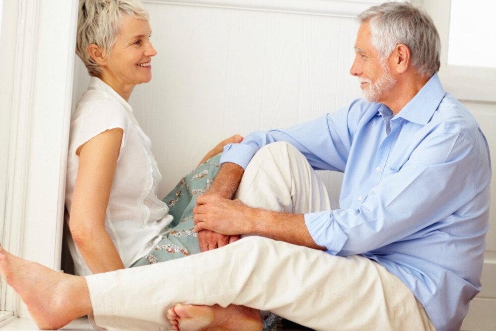 Baby boomers enjoying floor warming