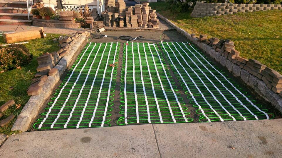 Baccash Snow Melt Installation 13