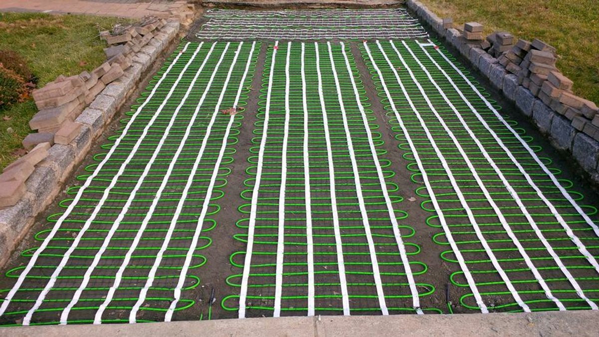 Baccash Snow Melt Installation 17